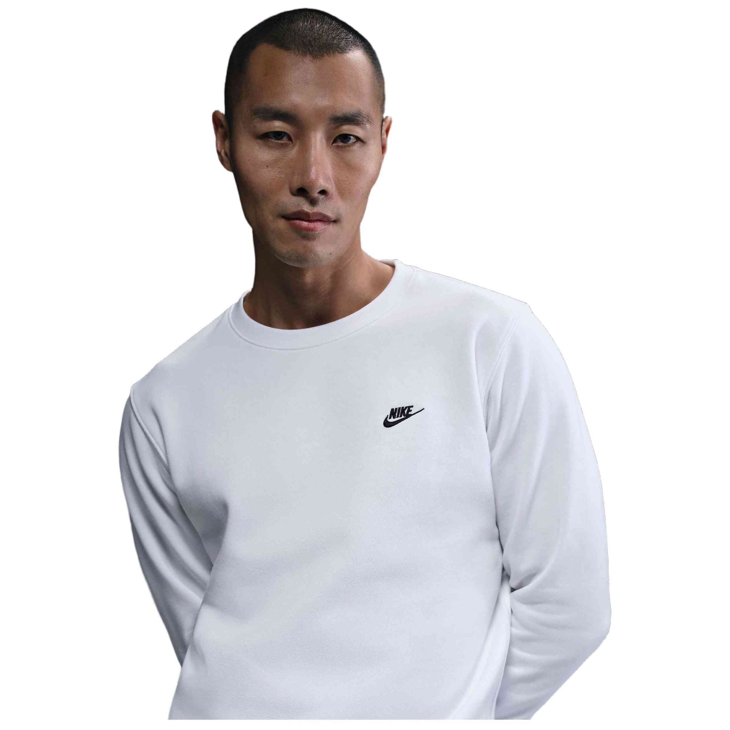 Sudadera Nike Club Nike en color Blanco
