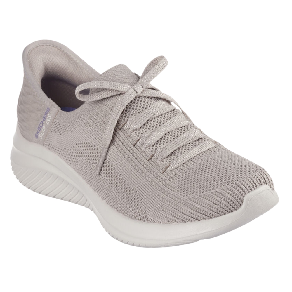 Deportivos Skechers Hands Free Slip-Ins: Ultra Flex 3.0 - Brilliant Para Mujer En Color Taupe Beige