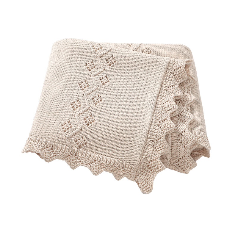 TK Manta De Bebé Recién Nacido Algodón Multiusos Tejida Para Dormir Cubiertas Para Carrito 90*70cm Matriz De Recibimiento Niños Niñas