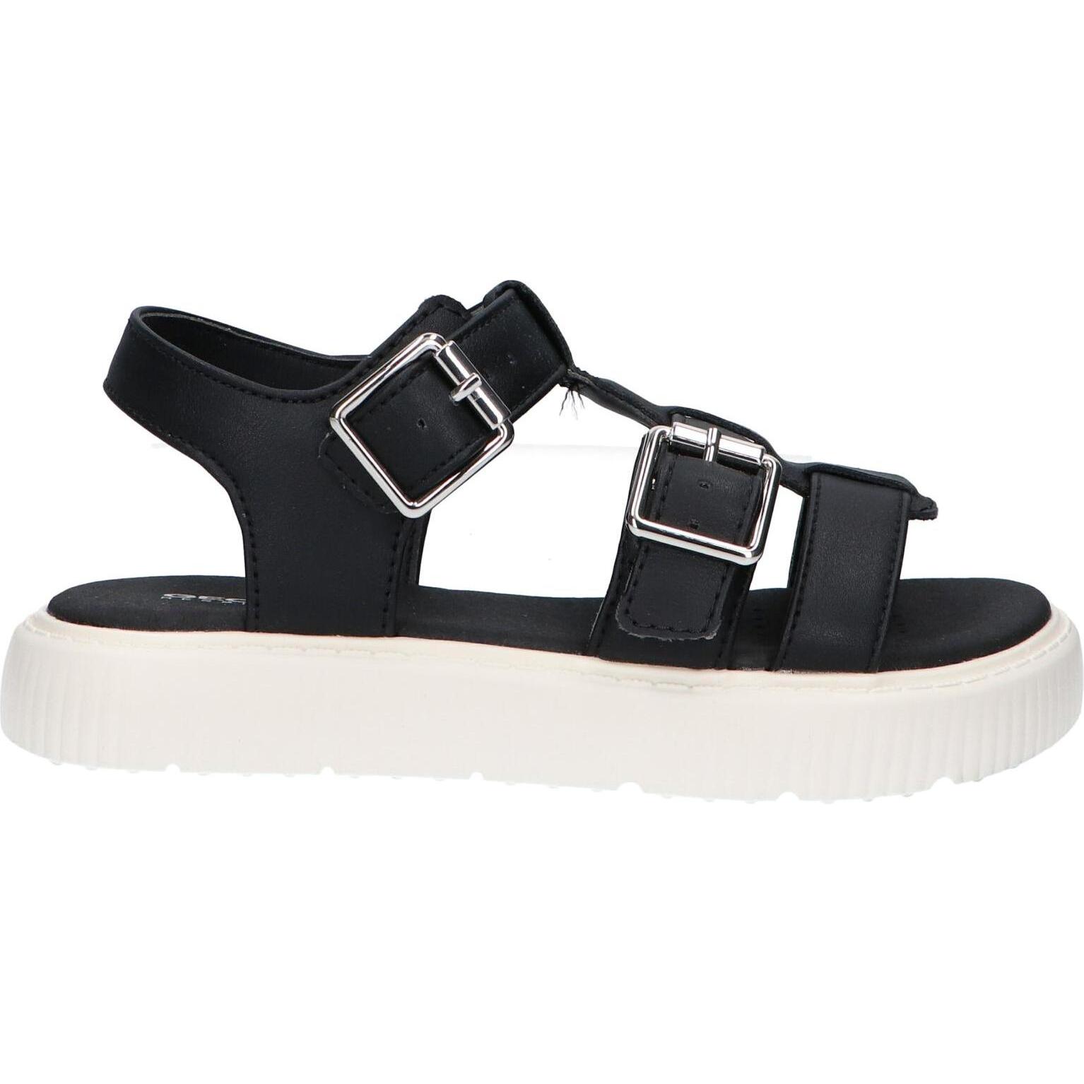 Women's and girls' sandals geox j45dbj 000bc j sandal kodette c9999 black