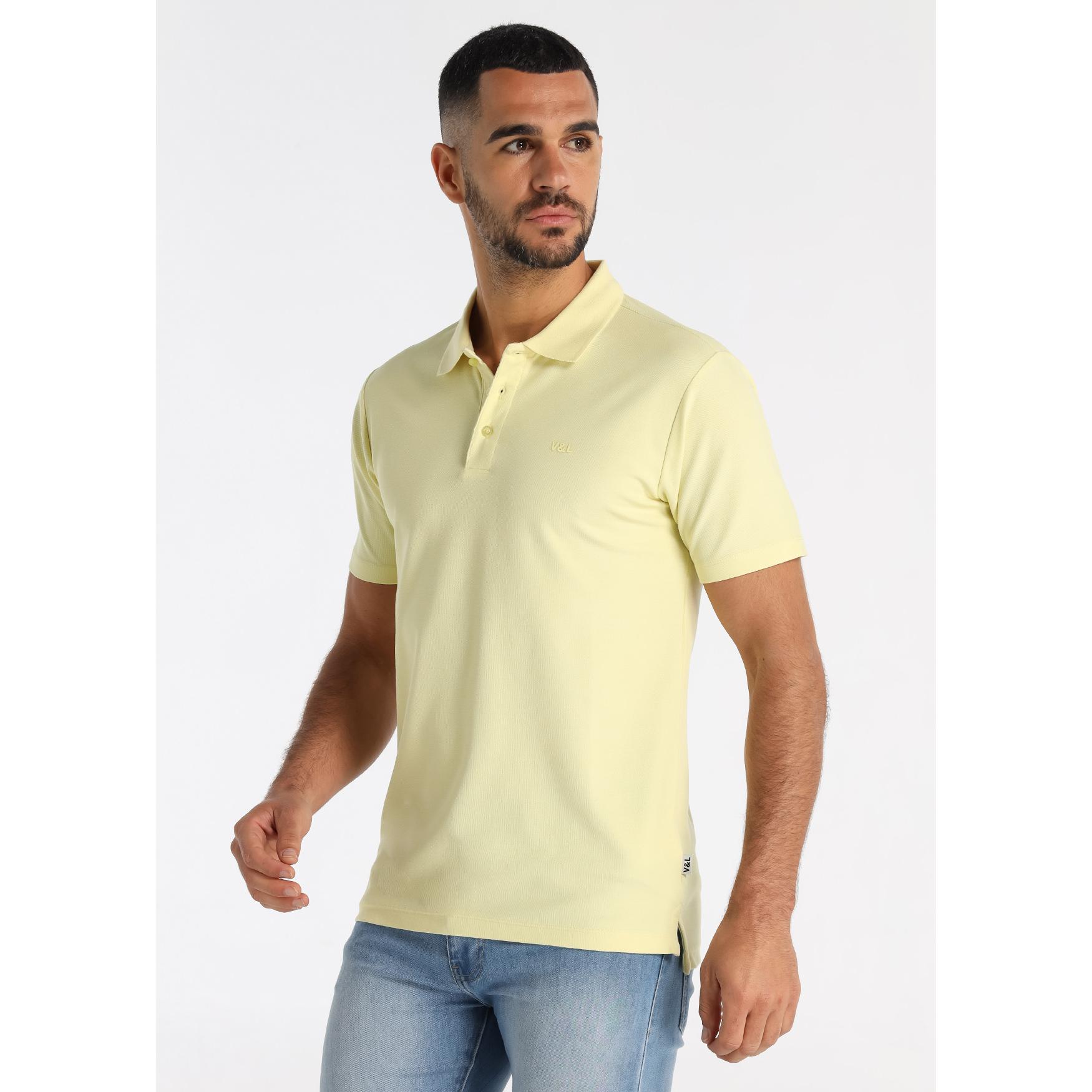 Victorio & Lucchino - Polo de Manga Corta en Mezcla Algodón con Bordado Logo