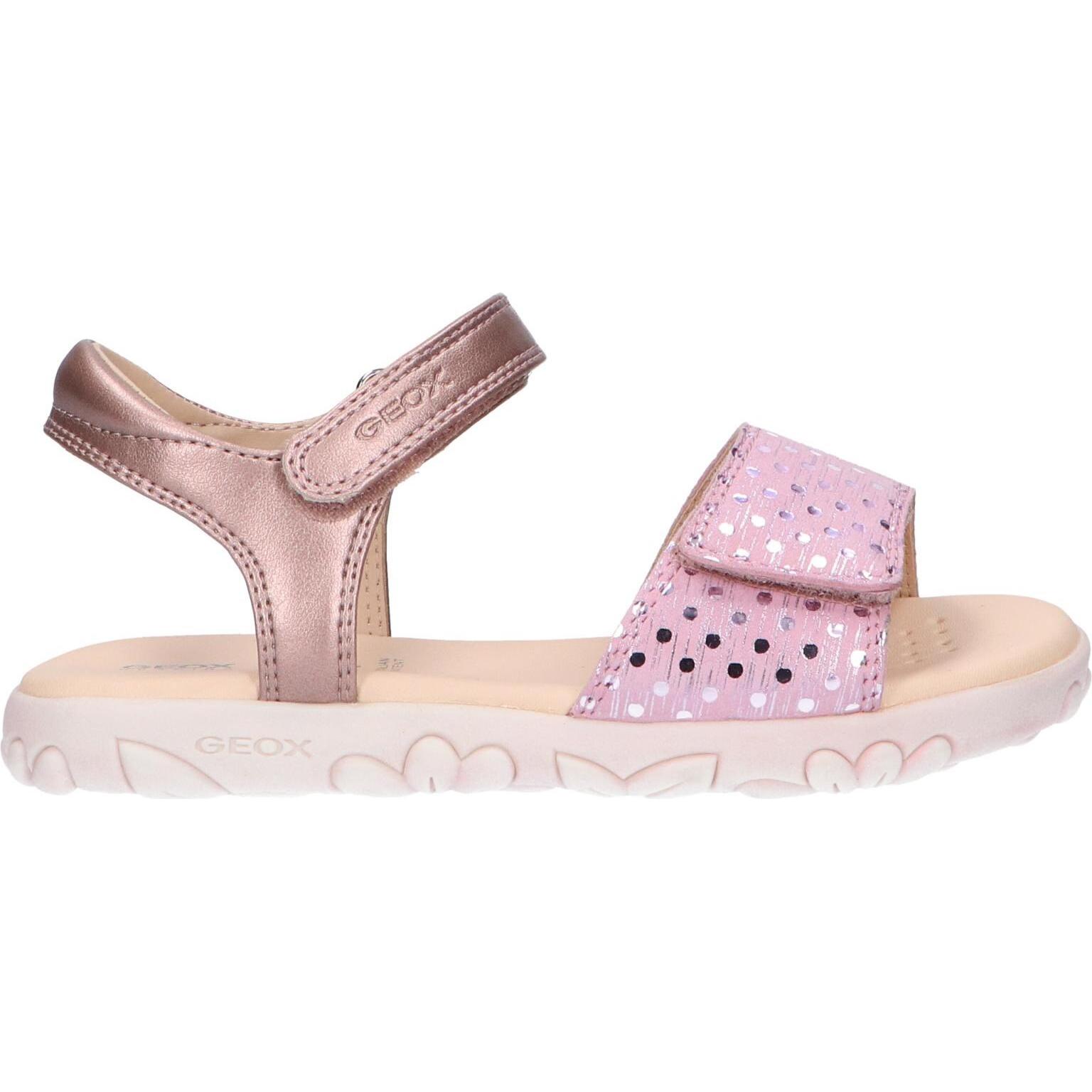 Geox girl's sandals j028za 007nf j haiti c8056 antique rose