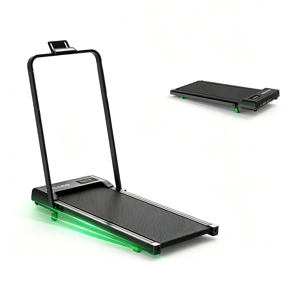 Akluer H03,Treadmill,1.0-6.0 kmh Speed Range,2.5HP Powerful Motor,150kg Load Capacity,6% incline,<40dB Low Noise,6 Layers Running Belt,10Cushioning Points,2 Shock Absorbers