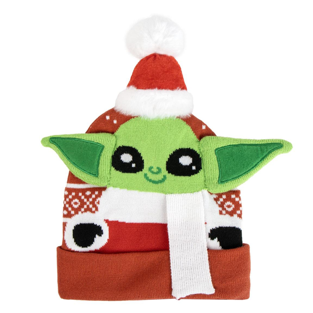 Star Wars Cerdá Gorro de Punto Navideño The Mandalorian Grogu Juvenil 83949