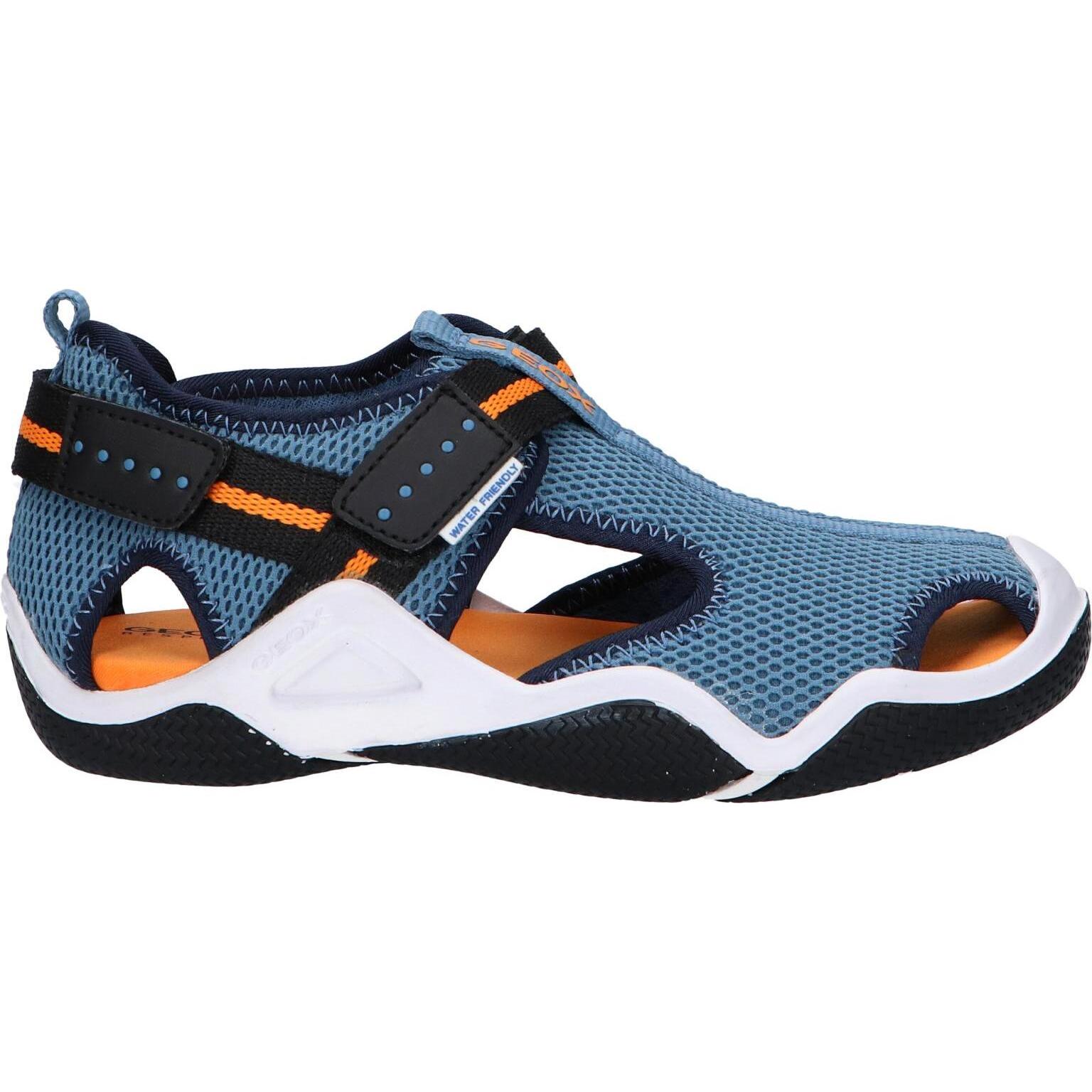 Geox j1530a 00014 jr wader c4014 lt blue boy's sandals