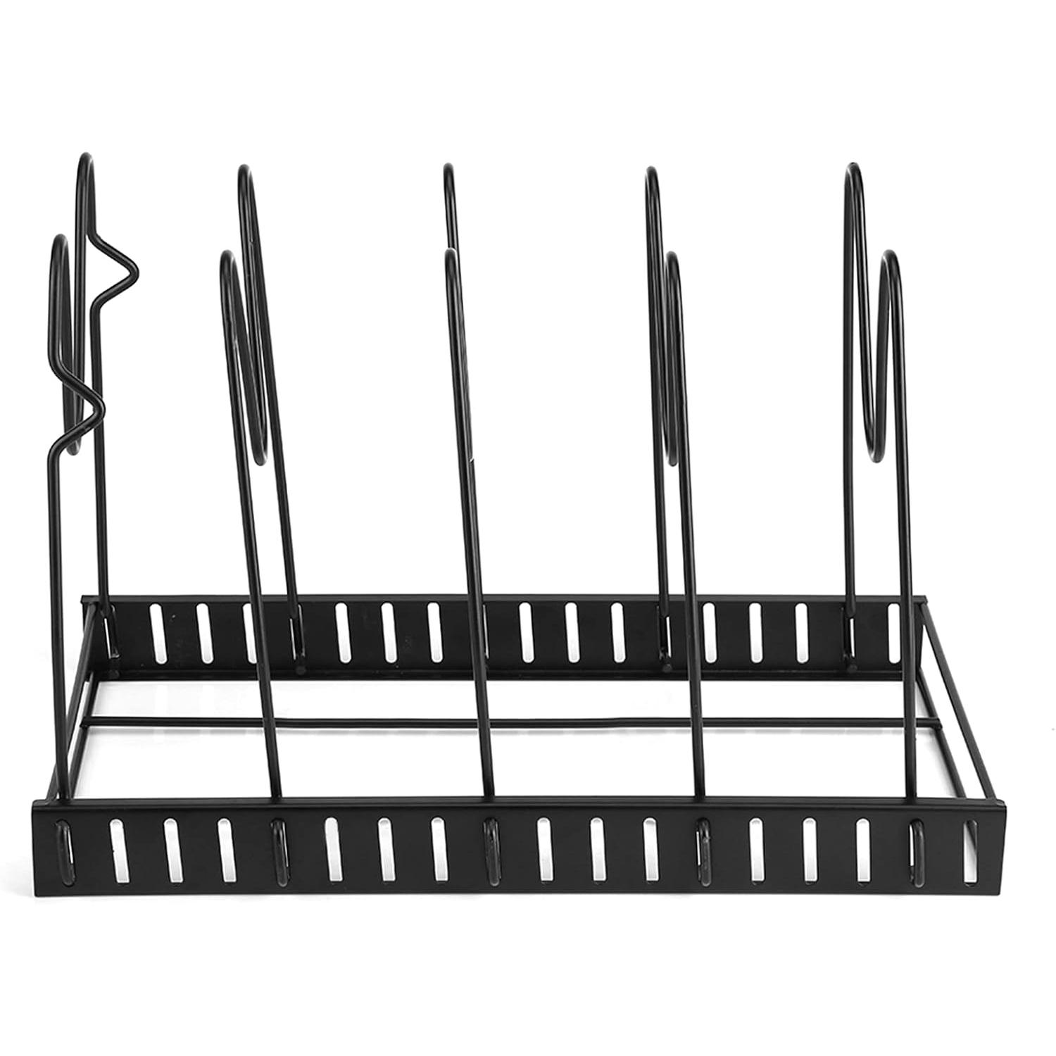 LD Morphling-KMTSTYLE Soporte de almacenamiento para ollas, olla de varios niveles, sartenes, tapa, estante de almacenamiento, organizador de utensilios de cocina