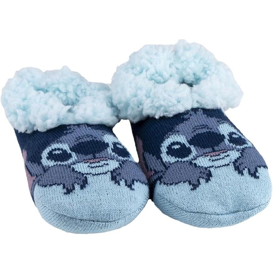 Cerdá Zapatillas de Casa Suela Blanda Calcetín Stitch Disney