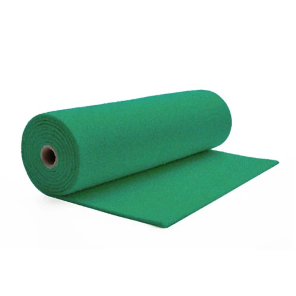 Arquiservi - Moqueta Ferial Verde Prado Ignífuga al corte – Ideal para Eventos, Ferias y Stands