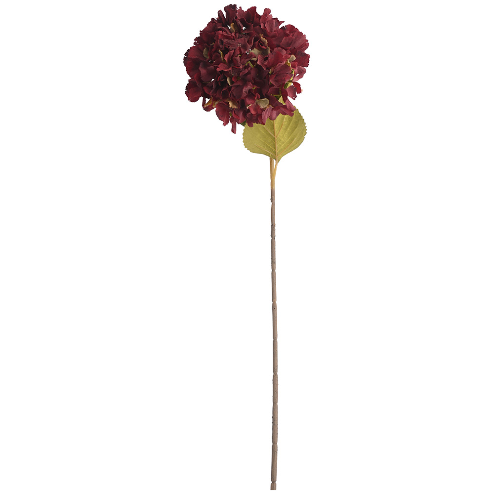 Poenia Arte Floral - Vara de Hortensia Artificial 80cm - Pack de 2 - Decoración Duradera