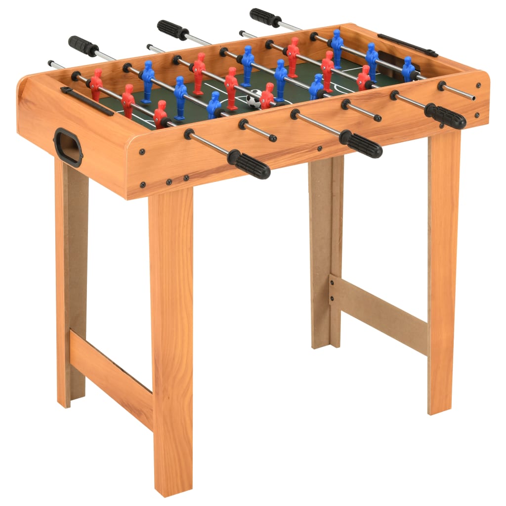 Vidaxl Futbolín Color Arce 69x37x62 Cm con Barras de Acero