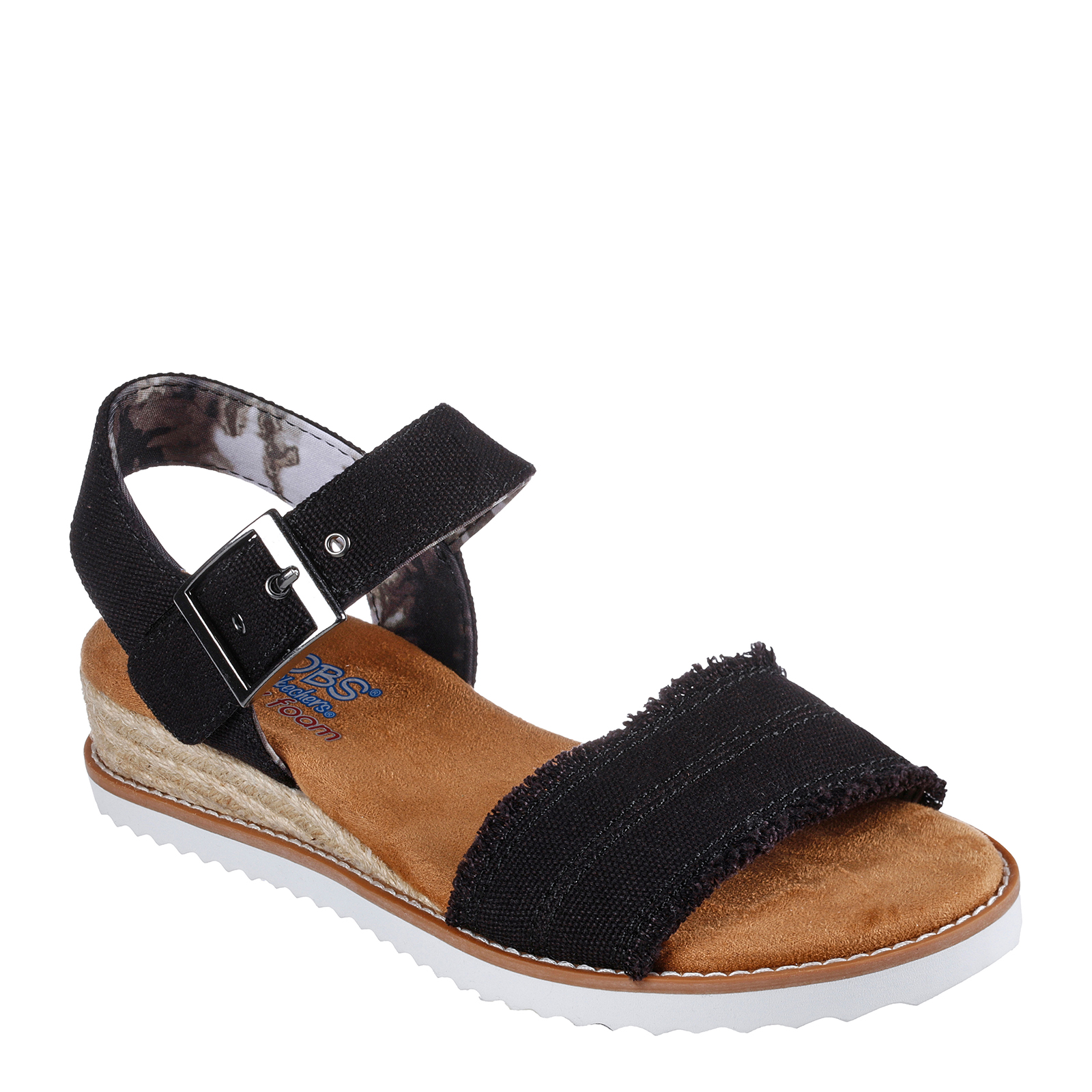 Skechers Sandalias Desert Kiss Negras 113541-BLK , para Mujer
