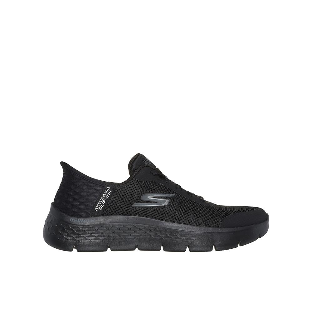 Skechers Flex - Grand Entry Zapatillas deportivas para mujer negras en textil y sintético 86550