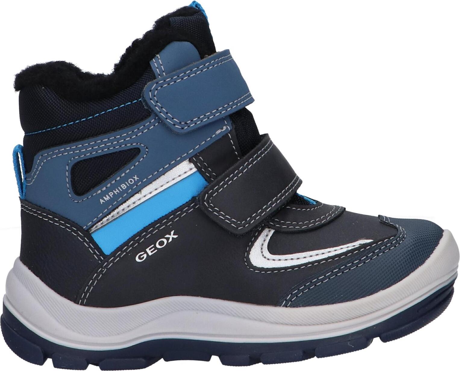 Girl and boy's boots geox b263vh 050fu b flanfil boy b abx c4231 navy-sky