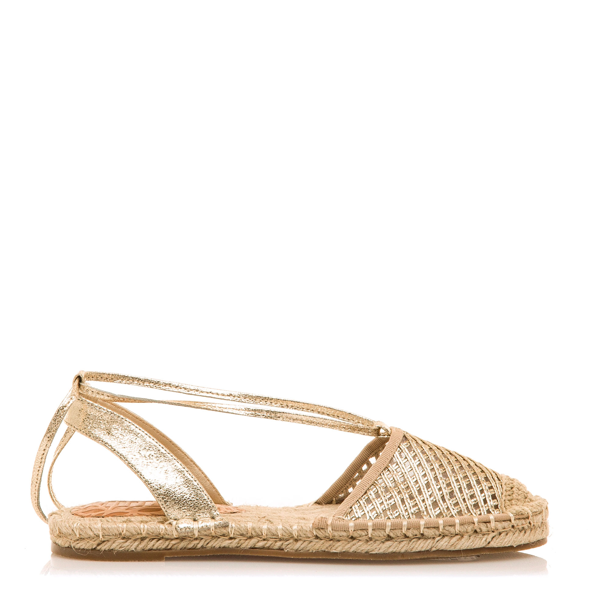 Mustang Sandalias planas doradas 51841-C58313 , para Mujer