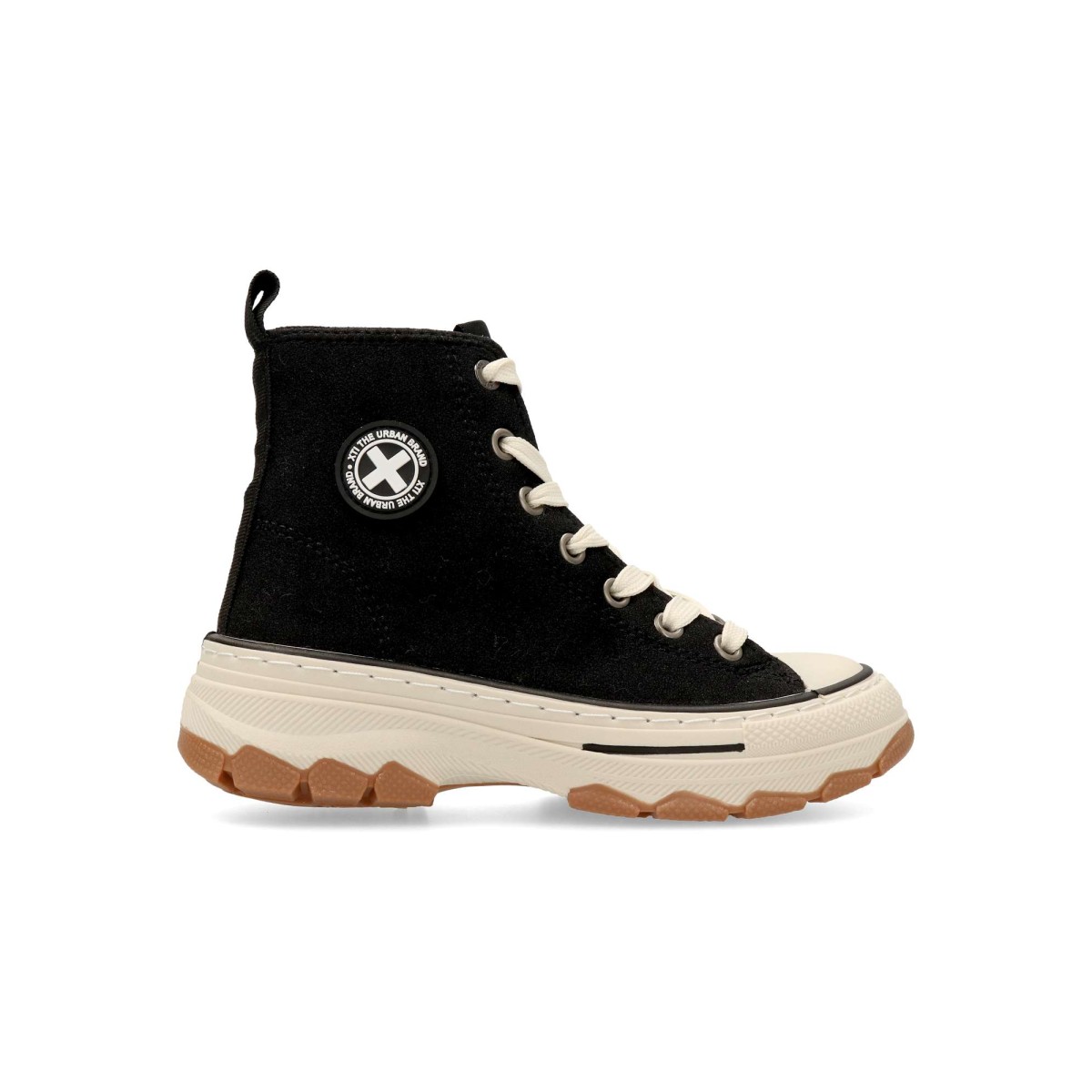 Xti - Botines estilo urbano para niña de material suave con suela gruesa y flexibles ideales look casual moderno vegano