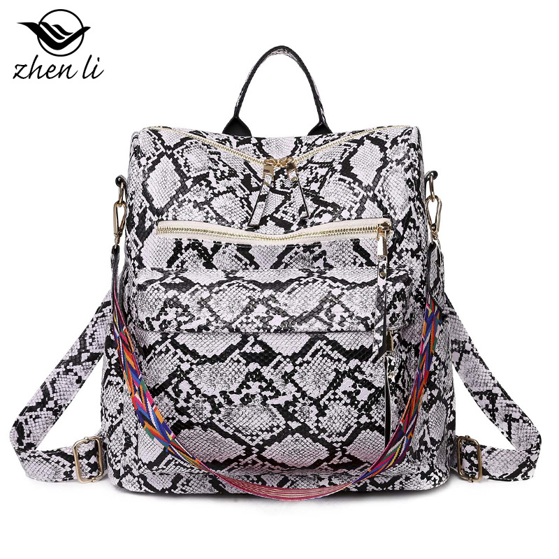 Mochila de moda para mujer, bolso de hombro multifuncional de cuero para mujer, bolso de viaje, bolso de mano