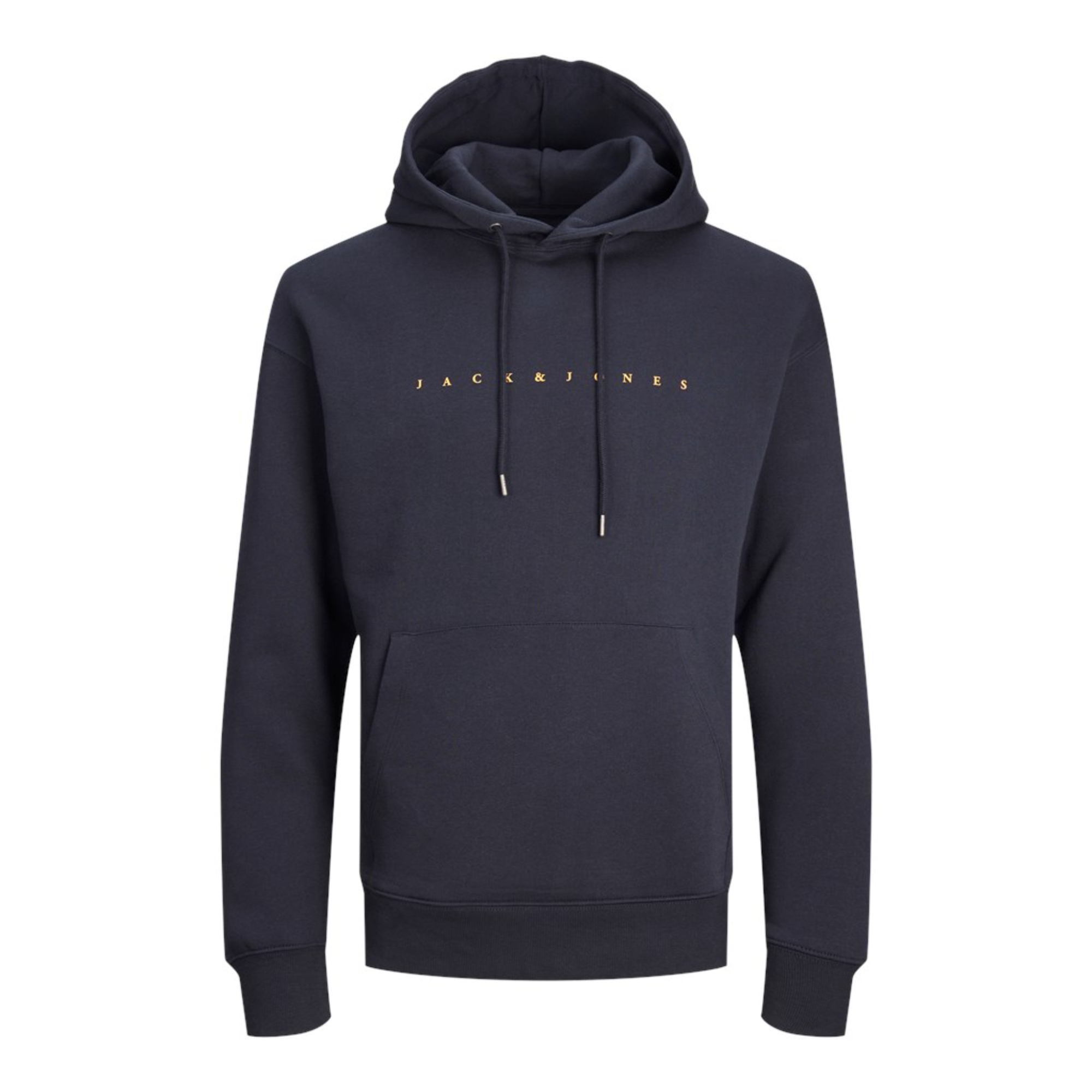 JACK & JONES Sudadera con Capucha Hoodie Casual de Manga Larga Hombre Tallaje Grande Tallas Especiales 12243527