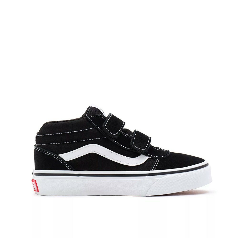 Vans YT Ward Mid V - Botín con Ajuste Perfecto - Palas de Lona y Ante - Cierres de Velcro - Diseño Clásico