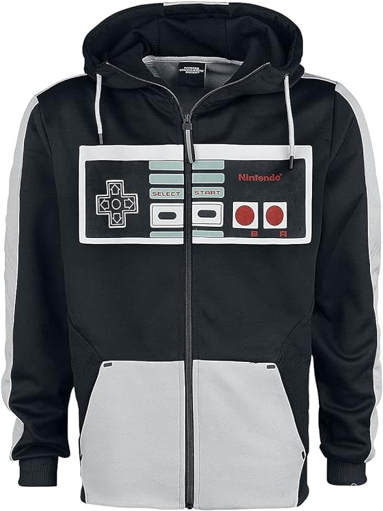 Nintendo Grupo Erik Sudadera con Capucha Hombre Mando Nes