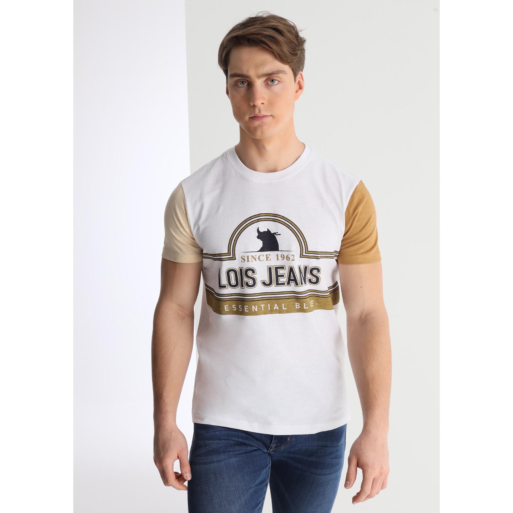 LOIS JEANS - Camiseta Gráfica Vintage