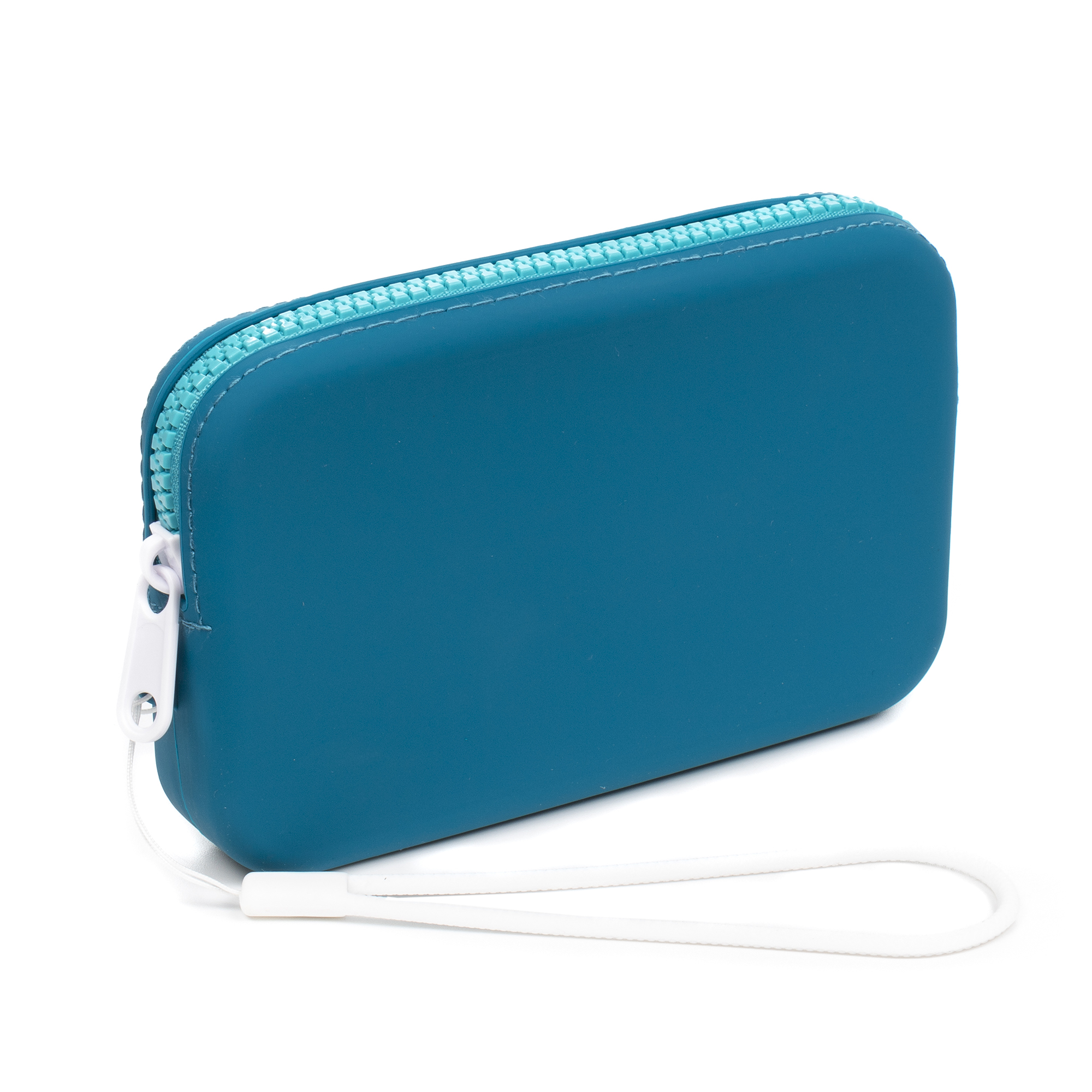 LIBELULLA. Villasor monedero / bolso de mano con asa, de silicona y asa flexible.