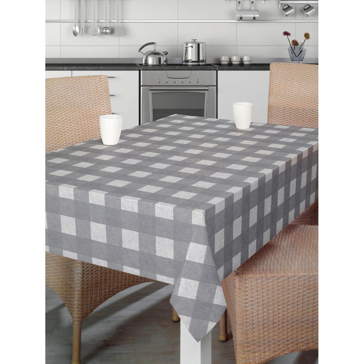 Hulehule Tex - Mantel de Hule Huletec Cuadros Rojos - Impermeable Anti Manchas - VALENTINA