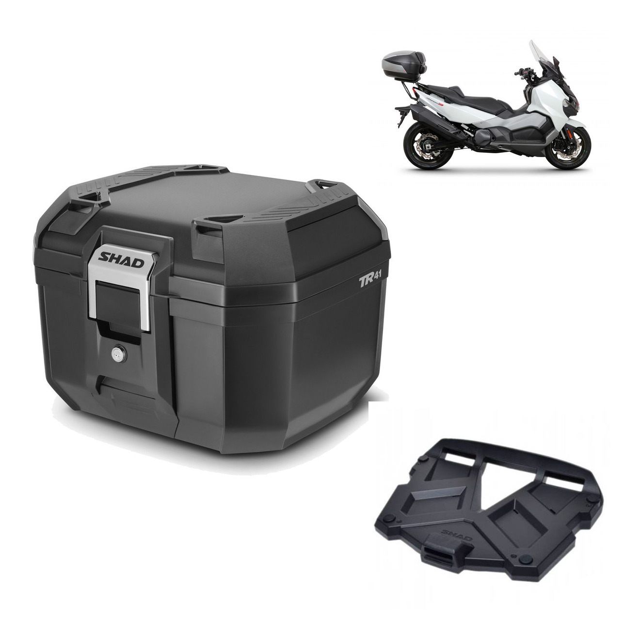 Baul Tr41 + Parrilla Terra Plástico + He KIT-570686