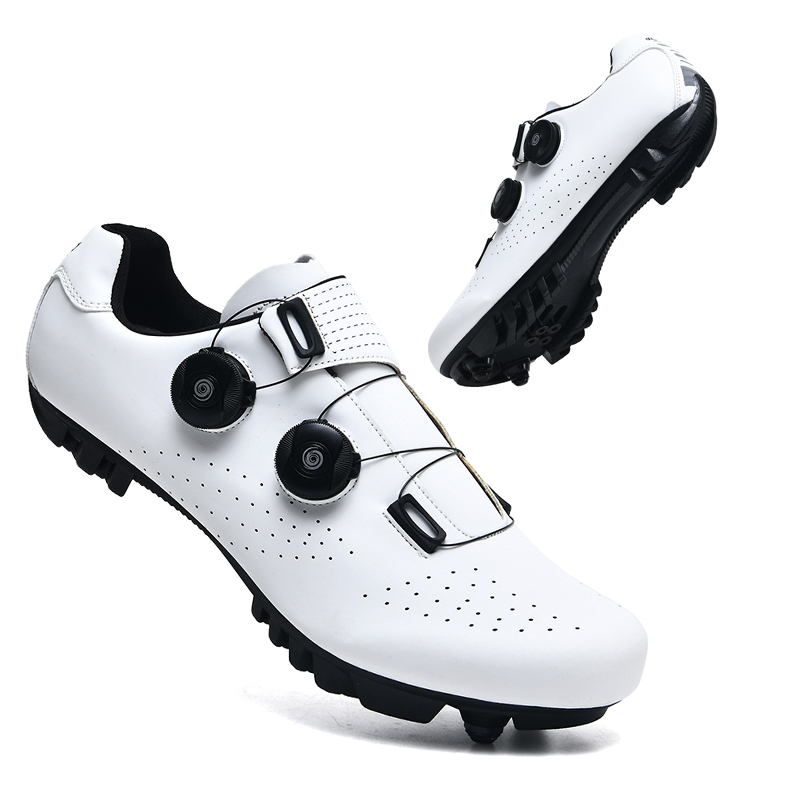 TK Zapatos De Ciclismo MTB Para Hombres Y Mujeres Con Clevarts Zapatillas De Bicicleta De Carretera Y Montaña Speed Racing Sneaker Transpirables Talla Verdadera Material Superior De Cuero