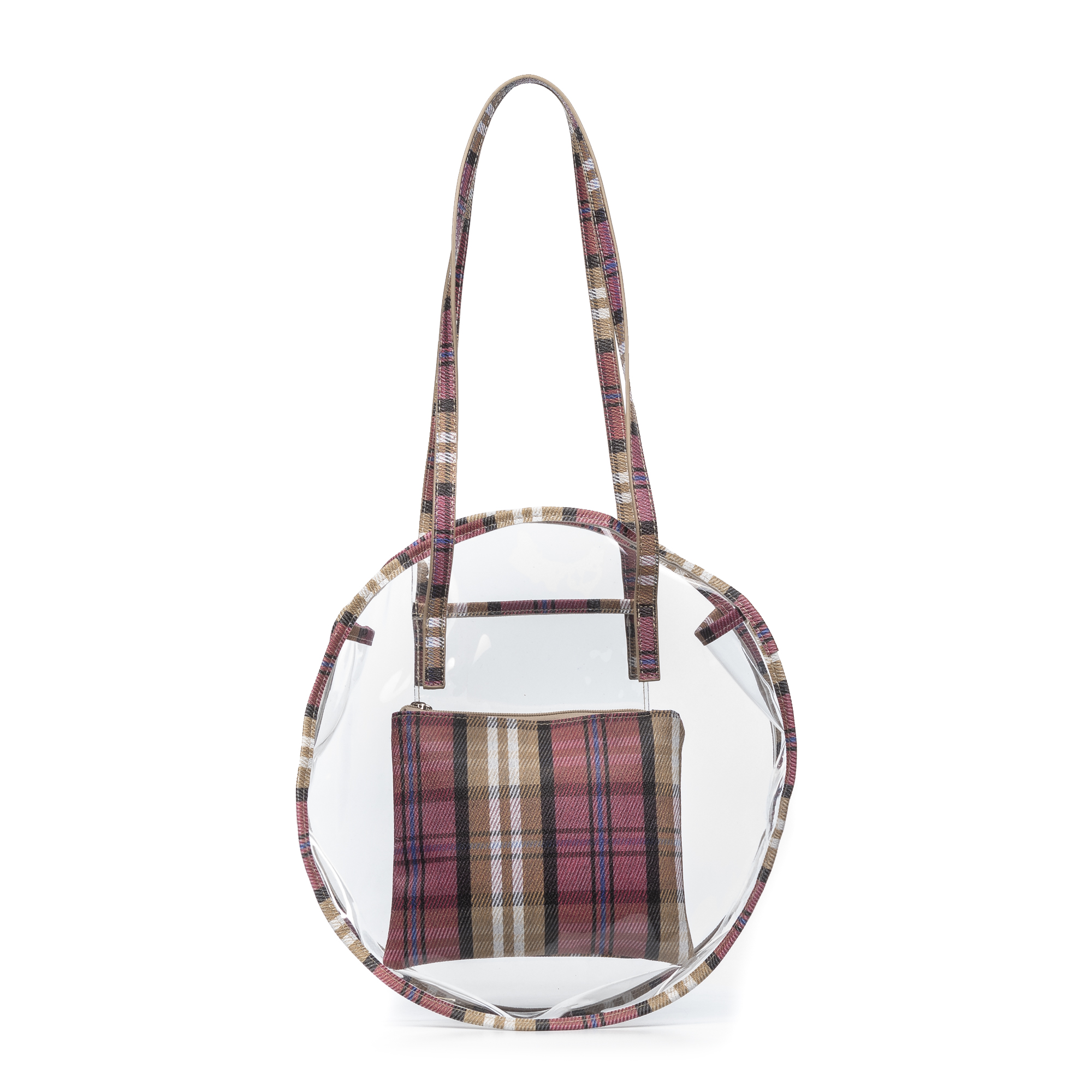 Iria Quintana. Asti Bolso de hombro Mujer.Material PVC  Piel Sintética PU Estampado.