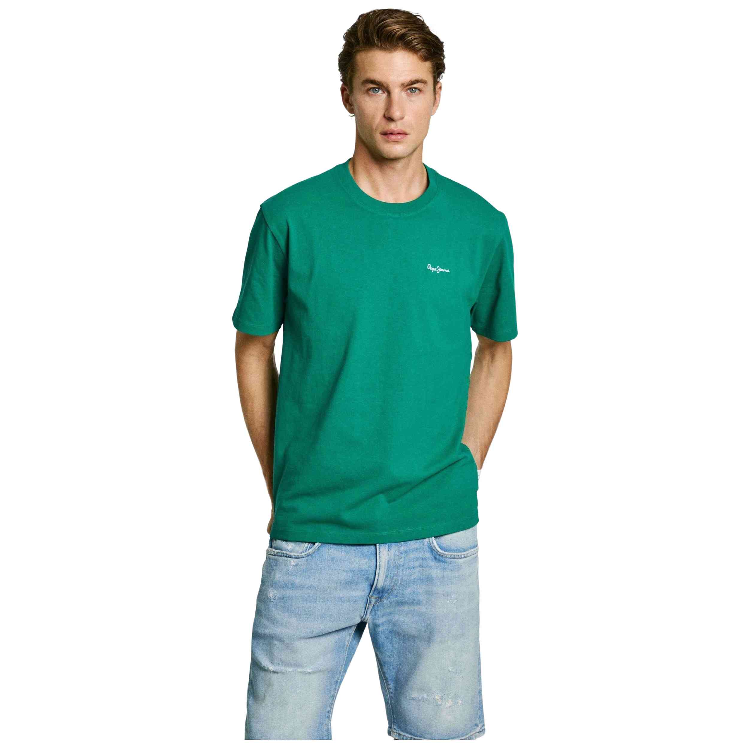 Camiseta De Manga Corta Pepe Jeans para Hombre en color Verde
