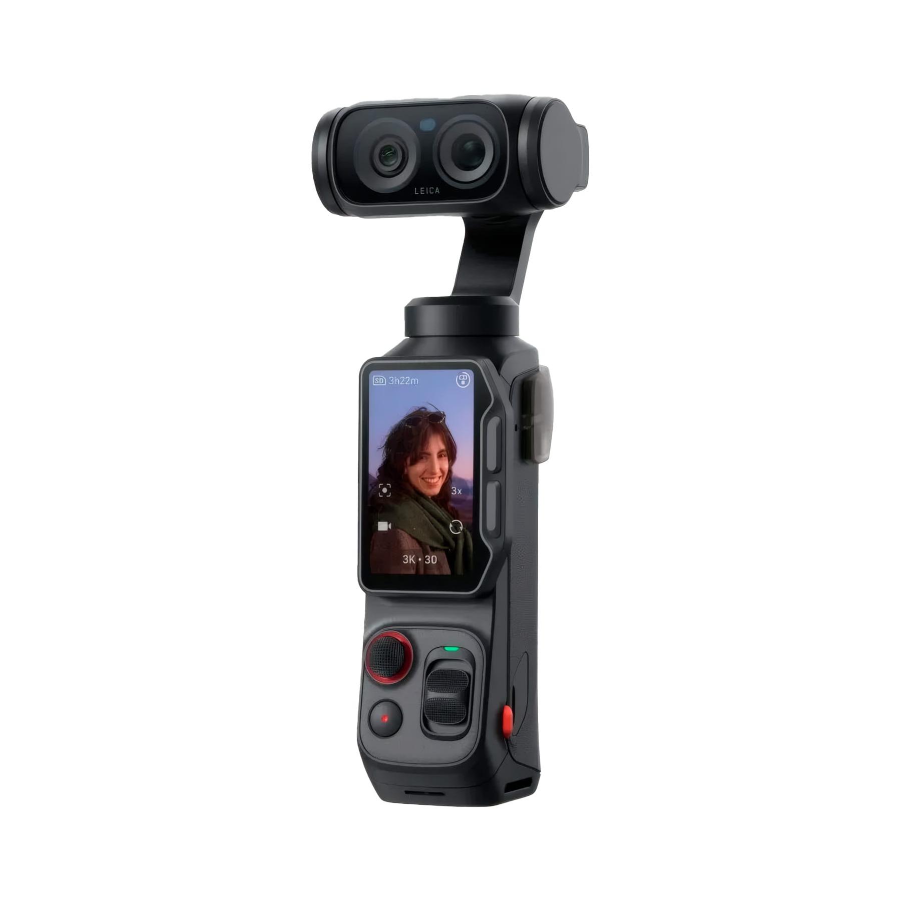 Insta360 luna ultra standard black / 8k gimbal camera with leica optics and 3-axis stabilization