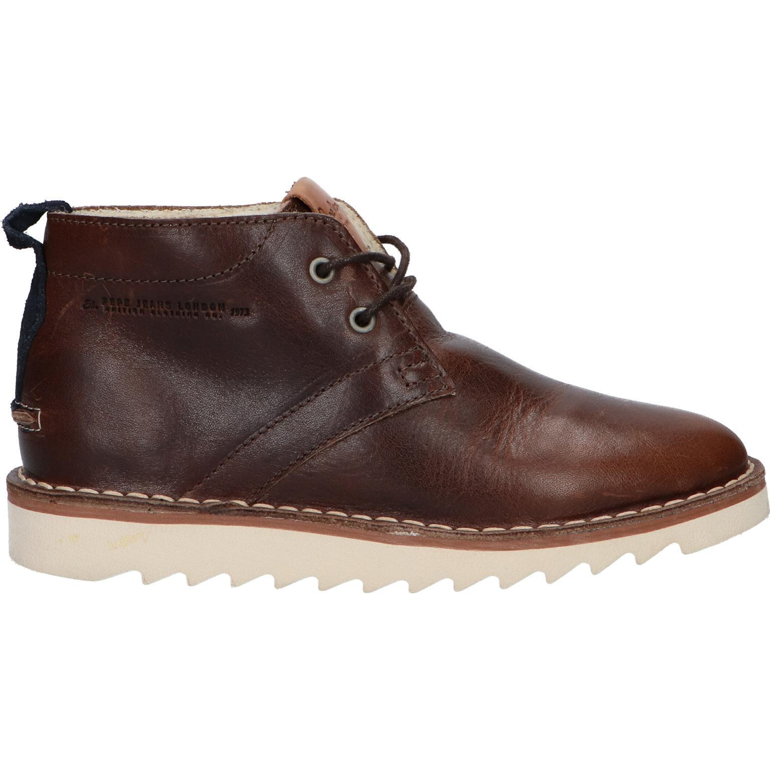 Boy's ankle boots pepe jeans pbs50062 alaska 898 dark brown