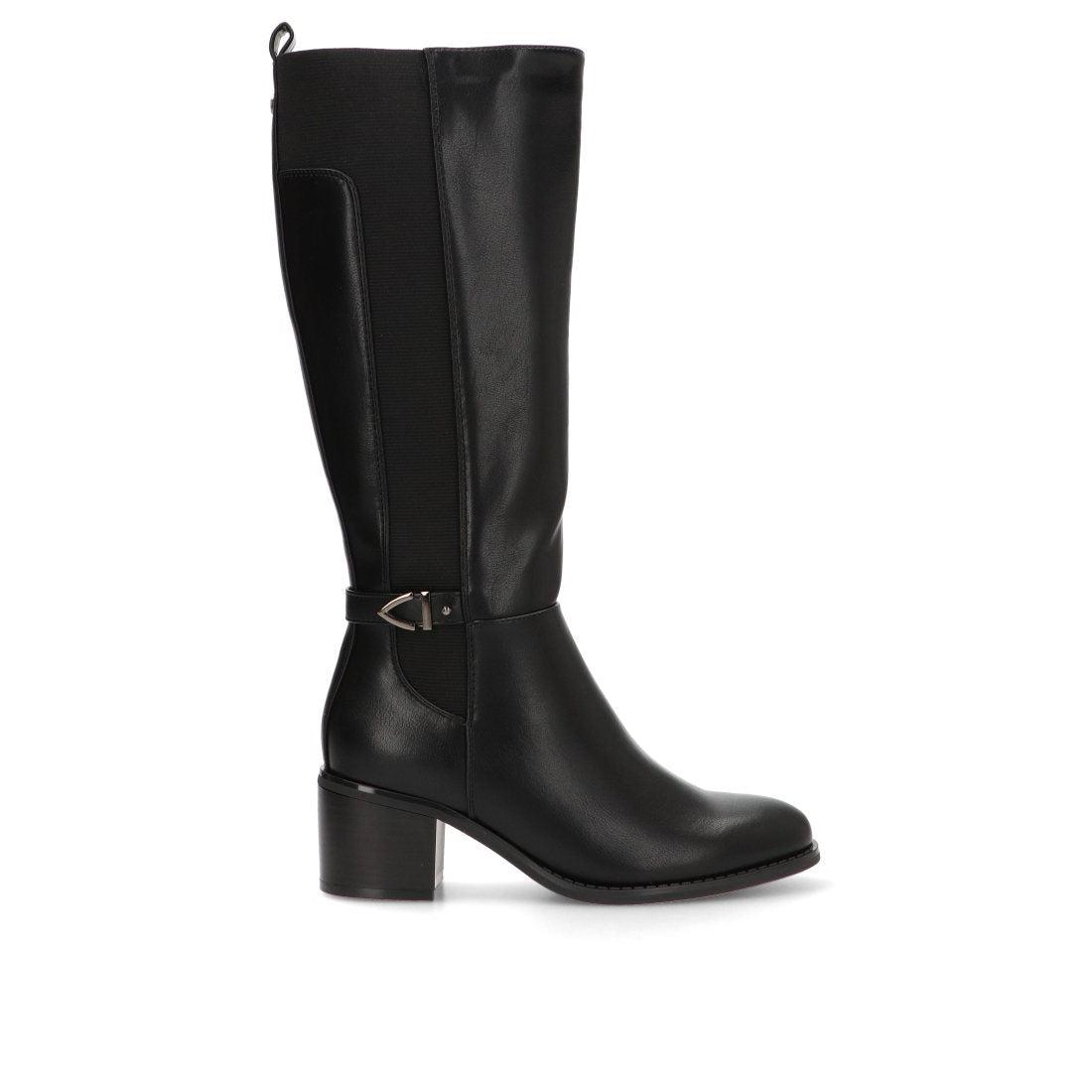 BOTA DETALLE METALICO AMALIA 01 30029 ARMONY, MUJER NEGRO