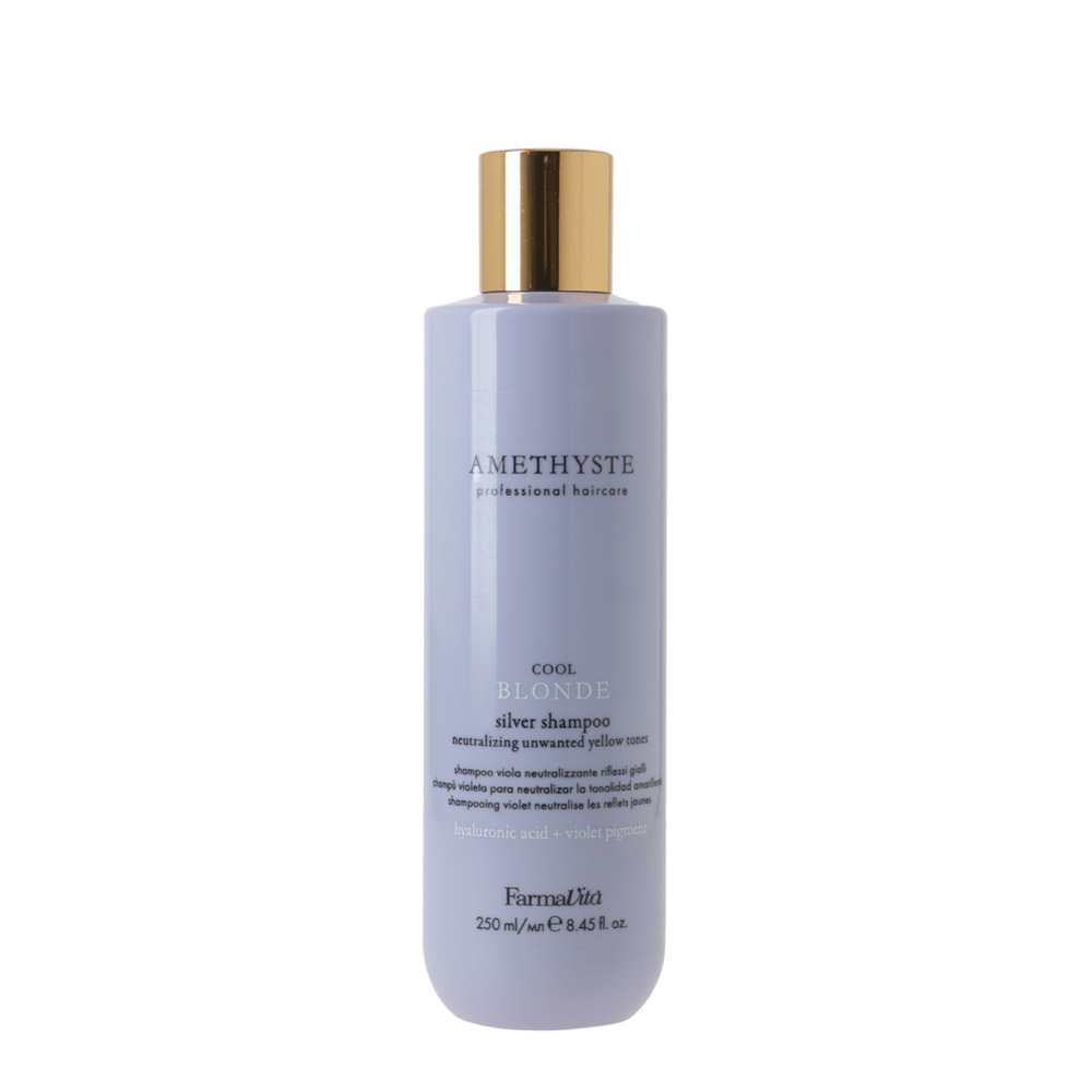 Amethyste Blonde Cool Blonde Silver Shampoo 250ml - champú anti amarillo