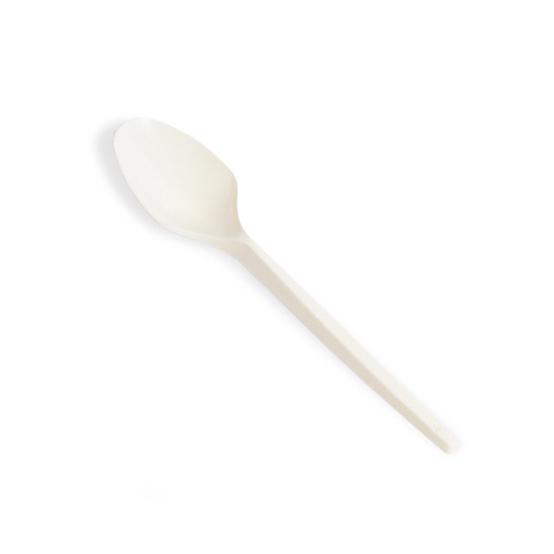 Home Solazzia - Cubiertos de Plástico Reutilizable color crema Cuchara de plástico Tenedor de plástico Cuchillo de plástico Cucharilla de plástico Cubiertos de Fiesta,Adecuado Para Fiestas,Campamentos,Barbacoas
