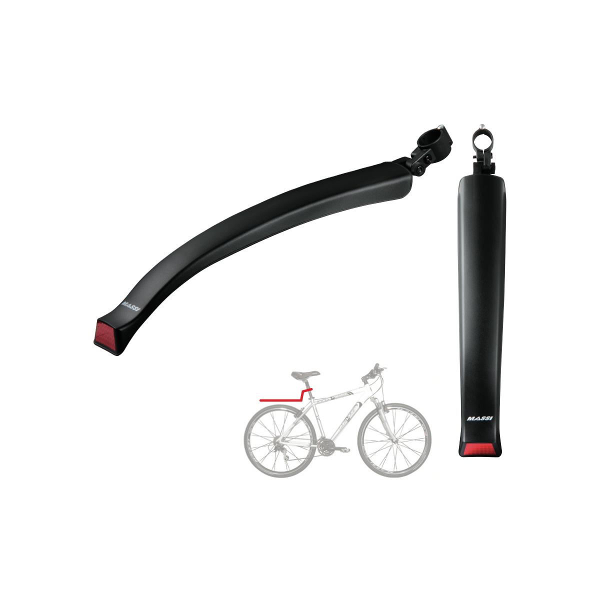 Guardabarros Bicicleta Trasero Cm 303 Con Fijación En Tija O Puente 34294
