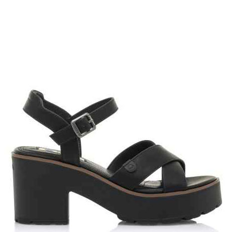 Mustang Sandalias Panton Negro 50502-C52545 , para Mujer
