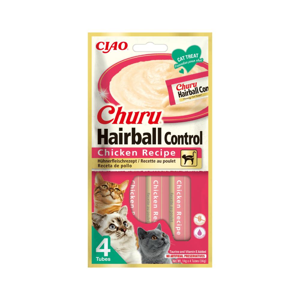Churu Hairball Pollo 12x4x14gr