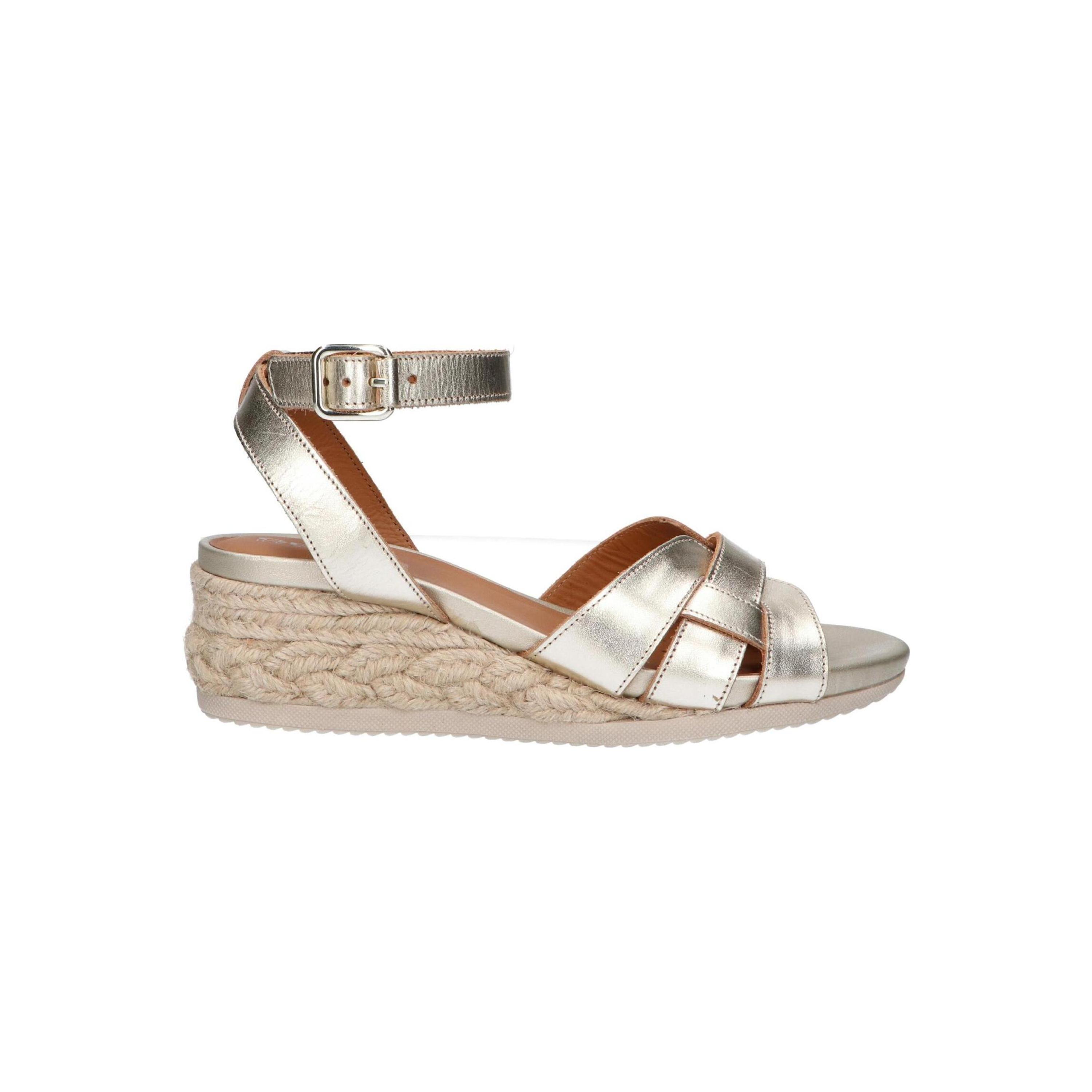 Geox women's dress sandals in gold