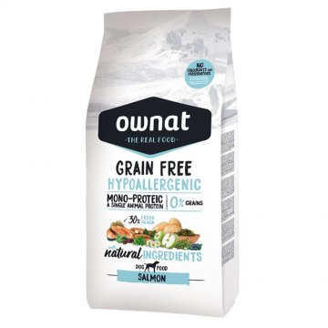 Ownat Cao Grain Free Hypoallergenic Salmao - 12kg