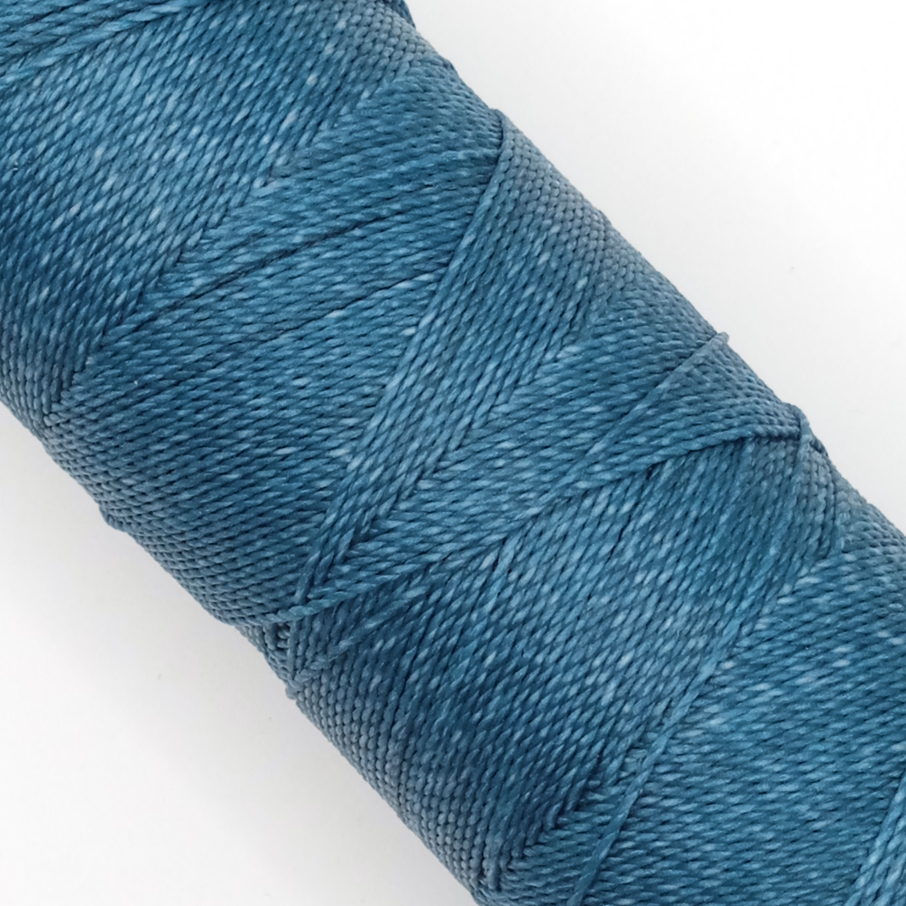 Bobina de hilo encerado Linhasita para macrame y coser cuero - 1mm, 100gr/170 metros