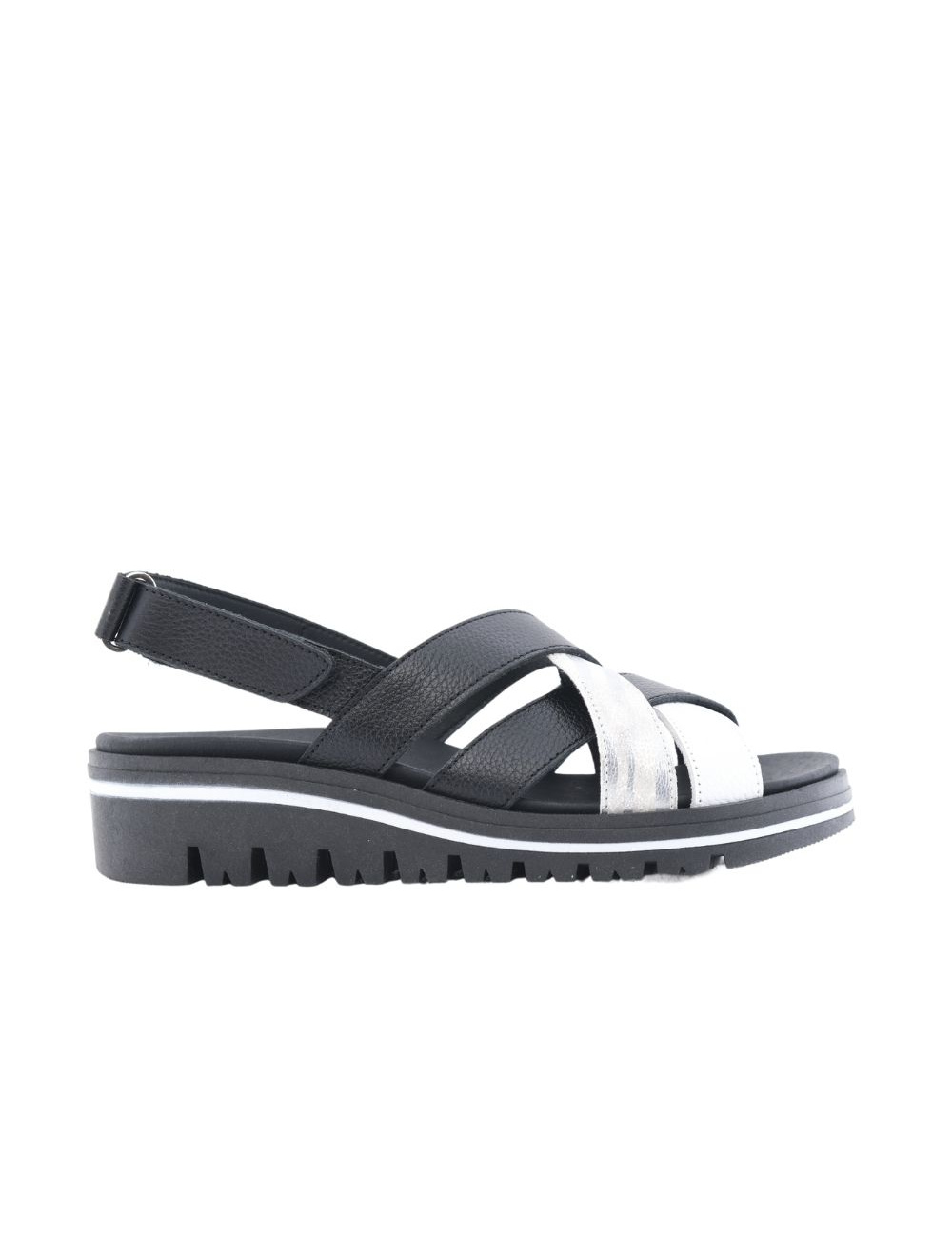 PIESANTO SANDALIA DE PIEL CUÑA 240783 SS24 MUJER