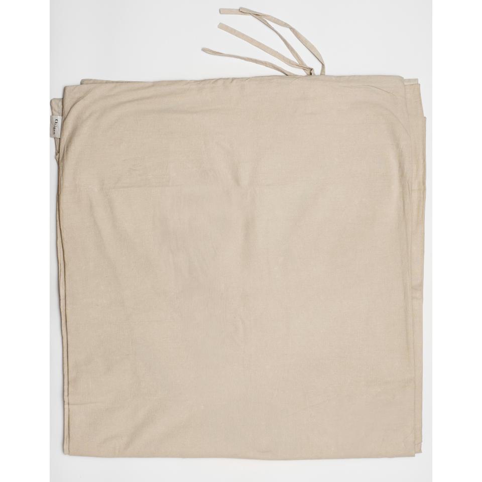 Funda de edredón cobertor Nórdico de 100% algodón color natural o azul de la marca Origen