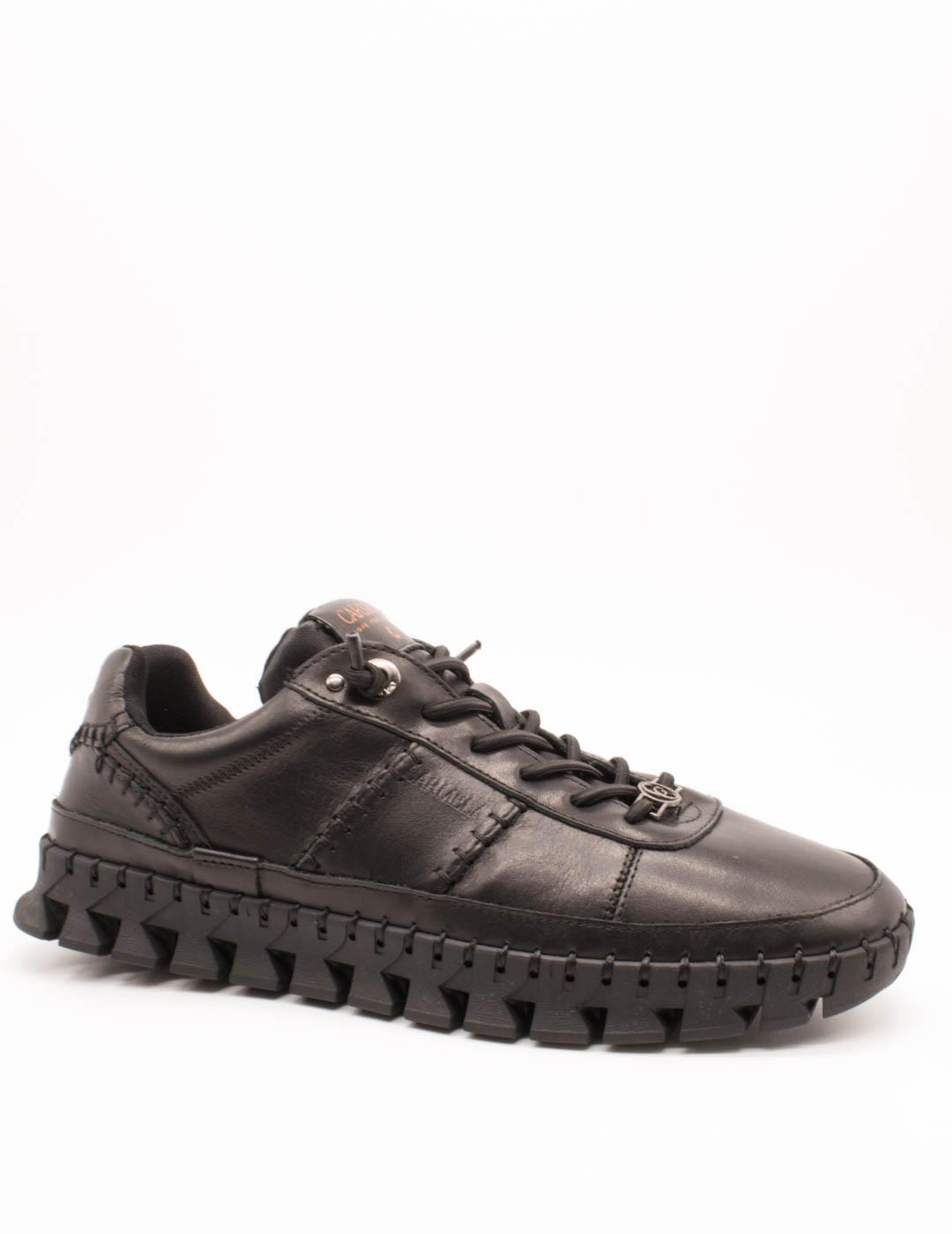 Carmela Zapato 162528-01 Piel Negro de Mujer