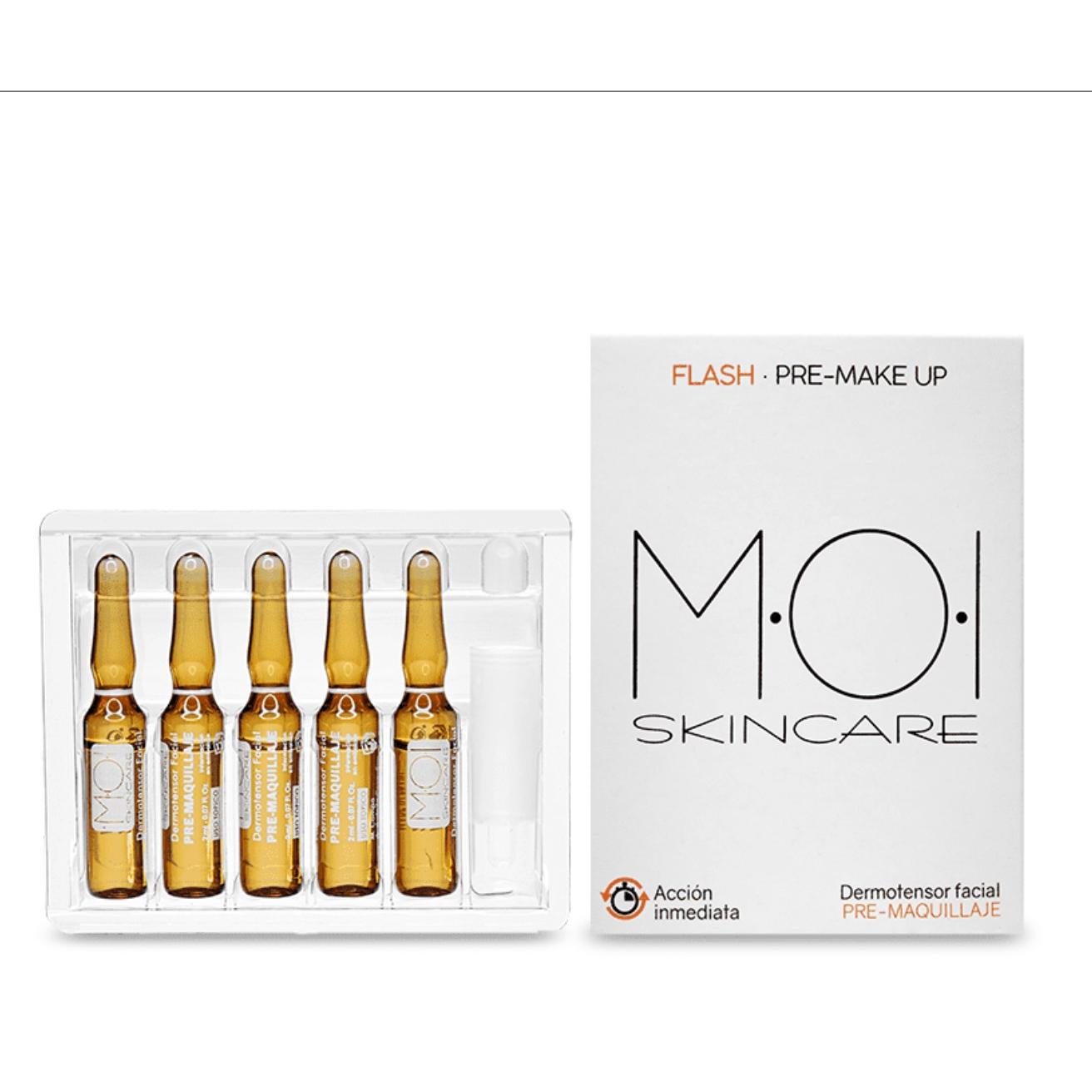 Ampollas dermotensoras efecto inmediato LIFTING FLASH caja 10 viales 2ml.