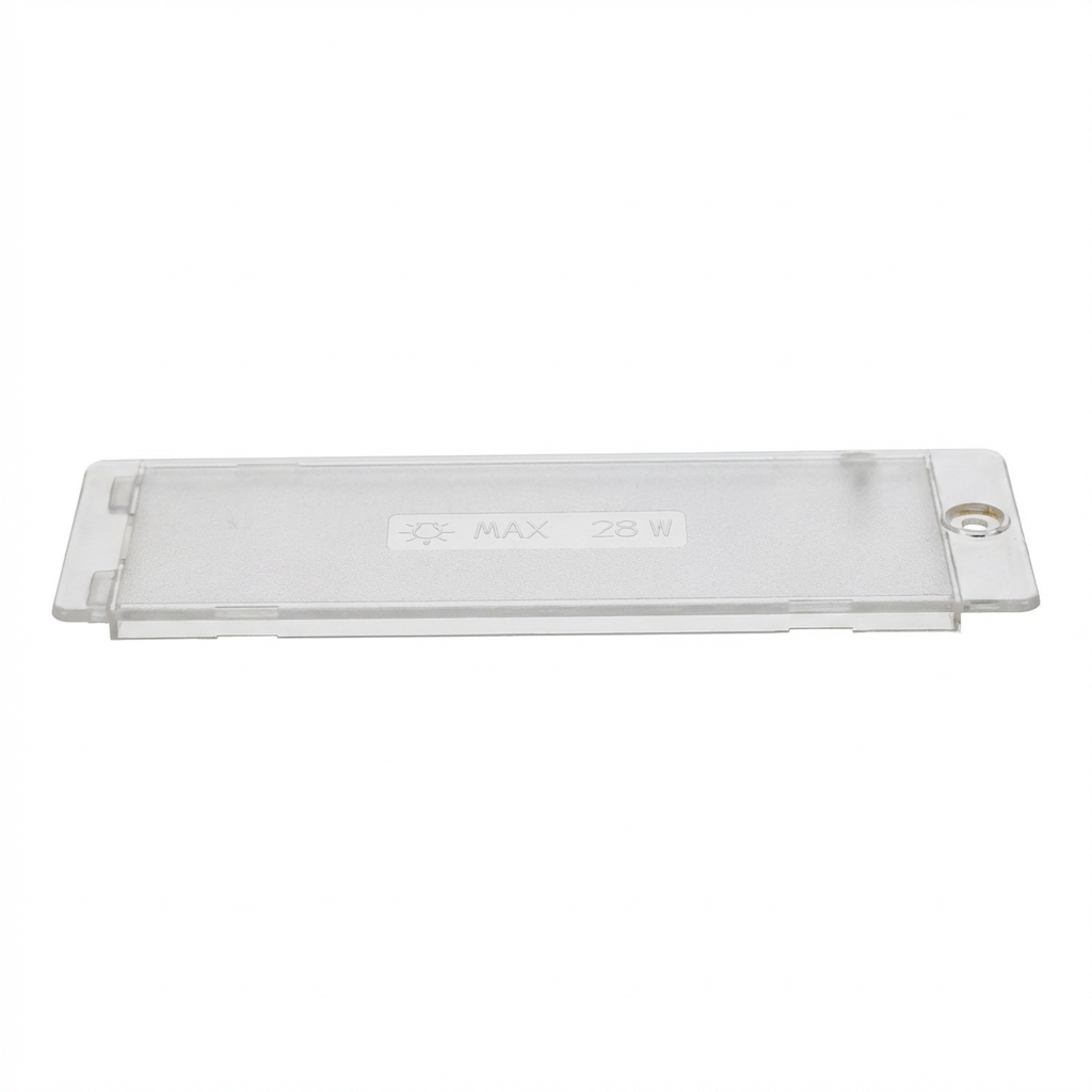 Repuesto Difusor de Luz Compatible con Campana Extractora Fagor, Aspes y Edesa, 17 x 6,5 cm