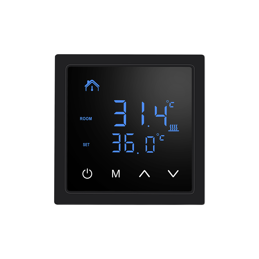Controlador de temperatura de calefacción de suelo 85-265V MH1828A 16A termostato eléctrico LED pantalla