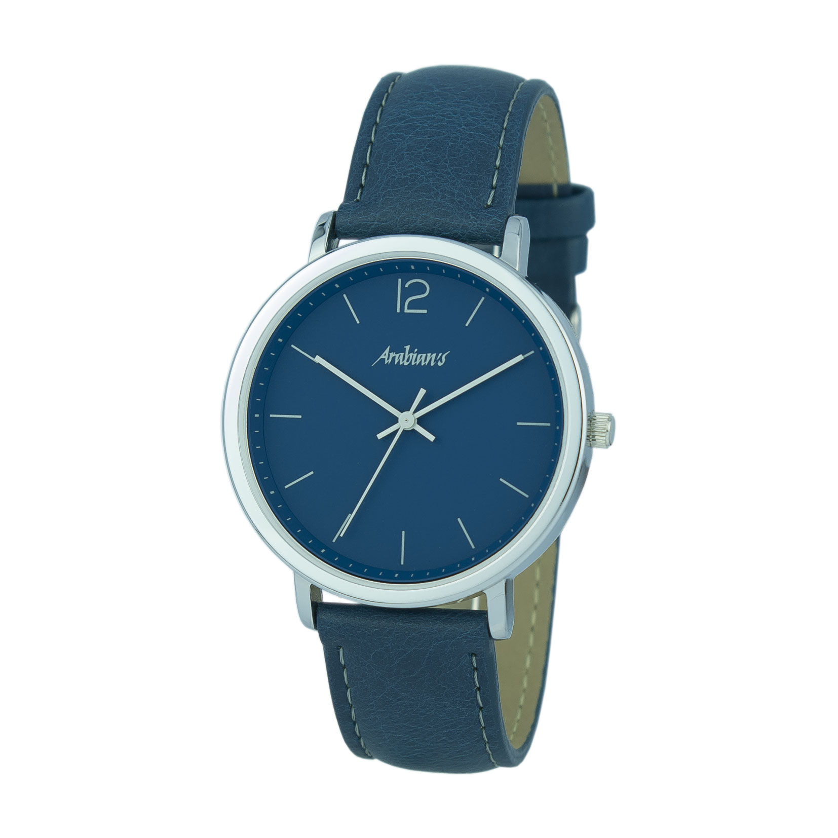 Arabians Reloj Hombre Analogico Cuarzo con Correa de Piel HBA2248B