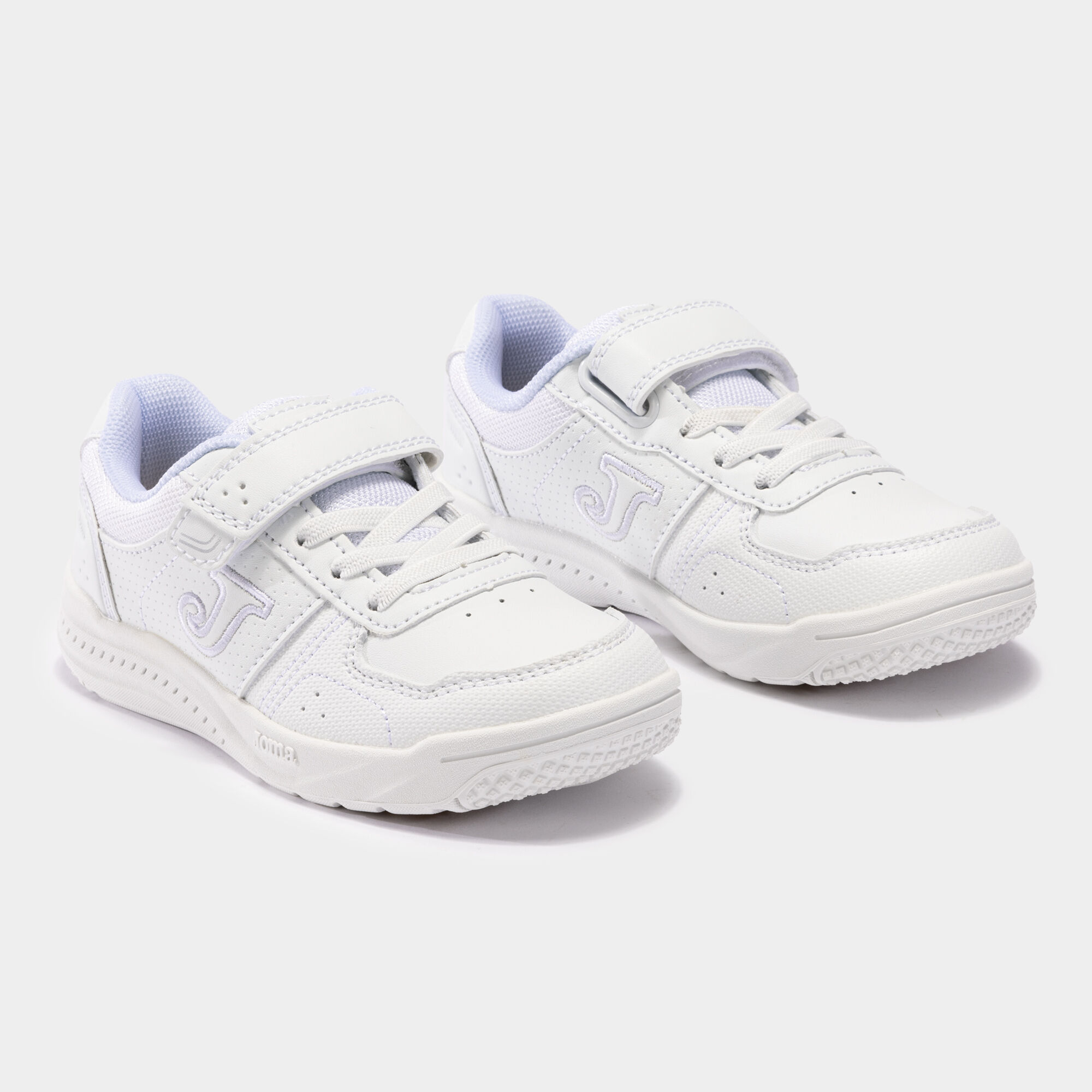 Deportivas Joma blancas con velcro escolares mod. Harvard JR