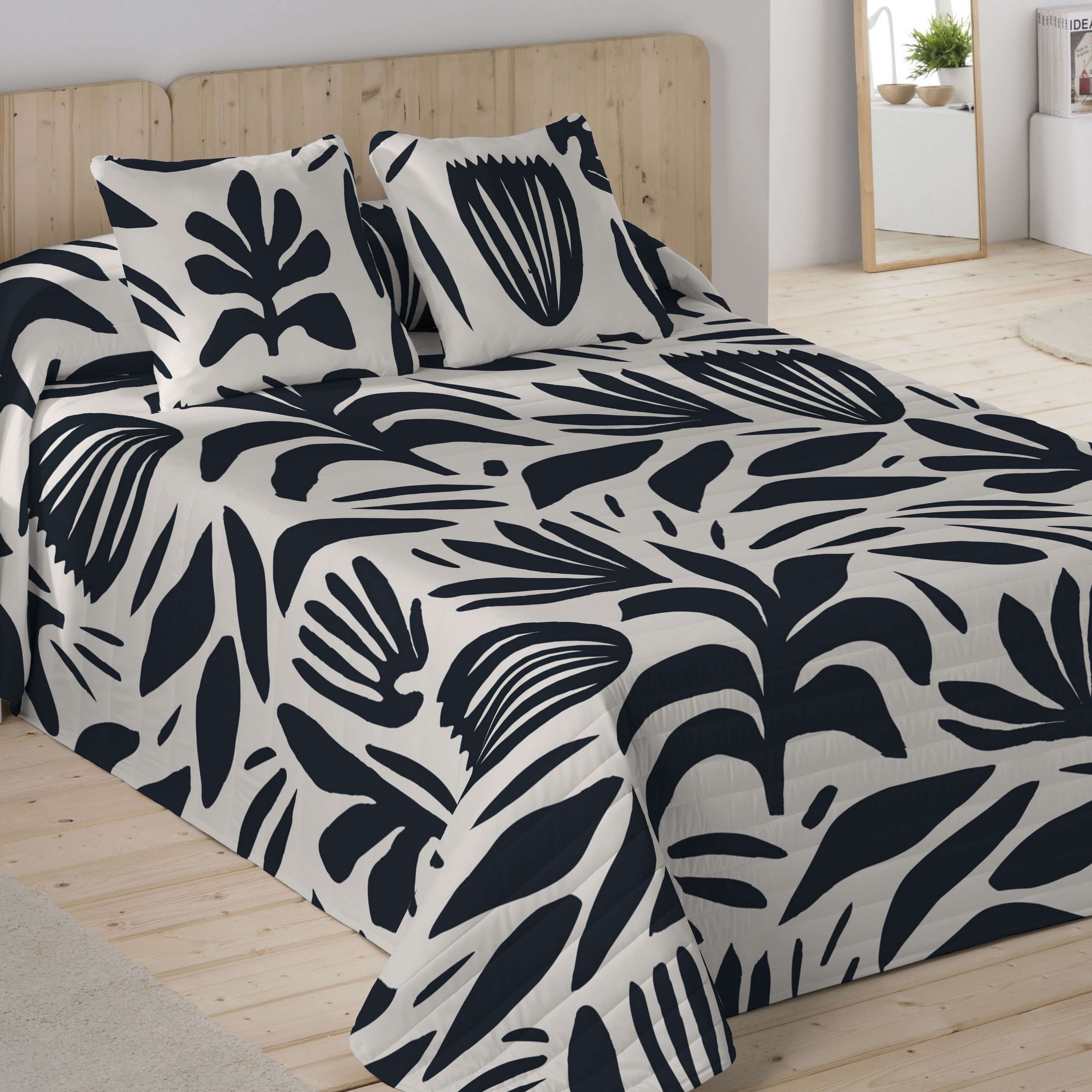 ICEHOME - Colcha Bouti Estampada 100% Algodón 144 Hilos - Relleno 70 gramos - Colcha Ligera para Cama 90/135/150/180 - Fabricado en España